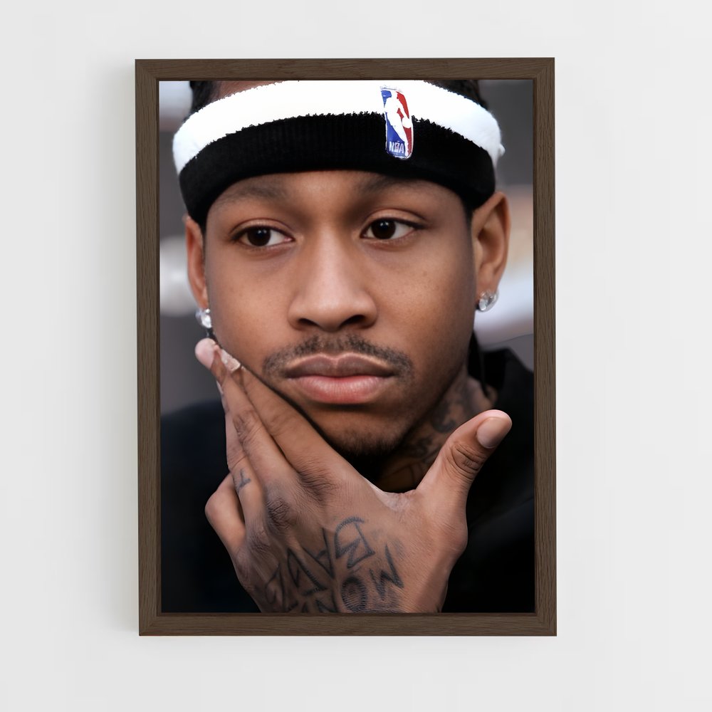 Poster Allen the Inked – affiche Basketball (vue 5)